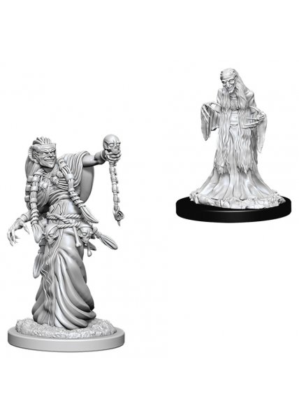 D&D Nolzur's Marvelous Unpainted Miniatures: Green Hag & Night Hag